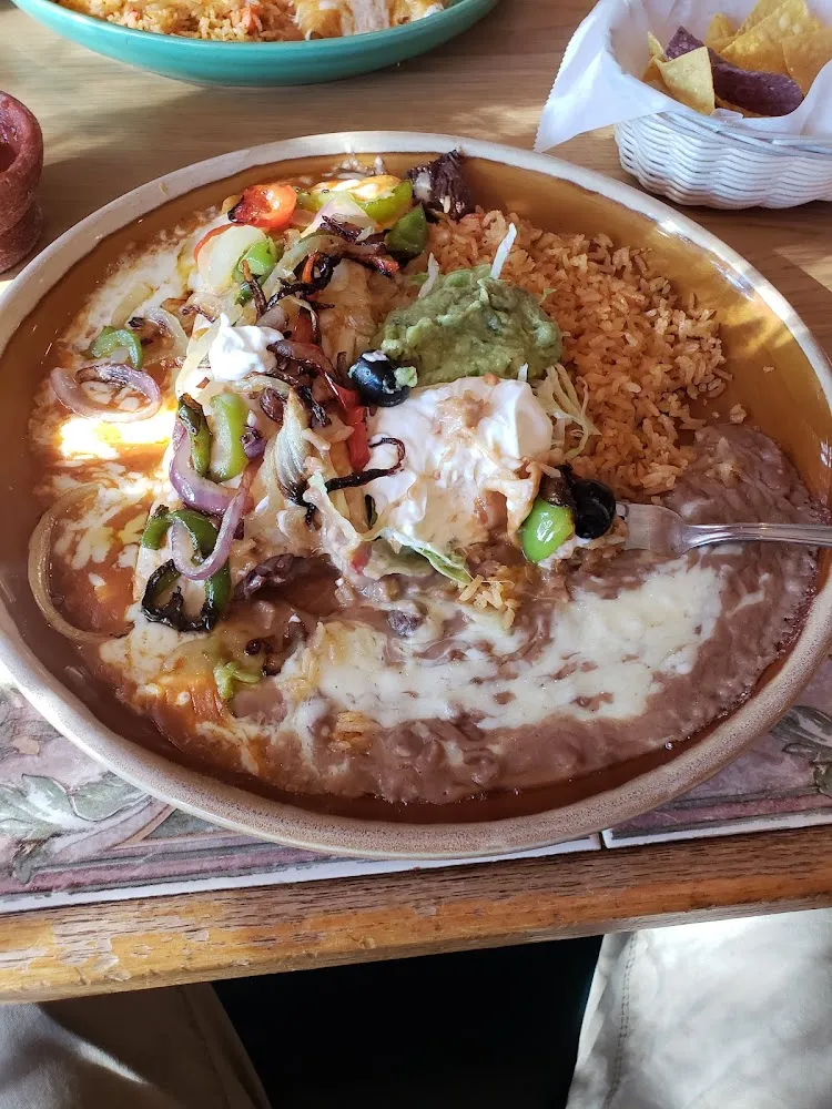 Carne Asade Enchiladas